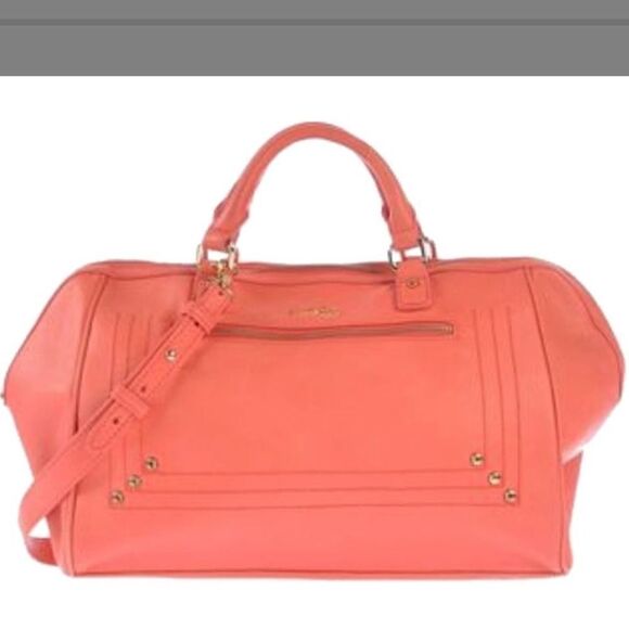 Paul and Joe sister Handbags - Coral Paul and Joe Sister Satchel Handbag w Strap